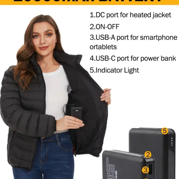 Brand new heated jacket still in package. - Picture 6 of 6